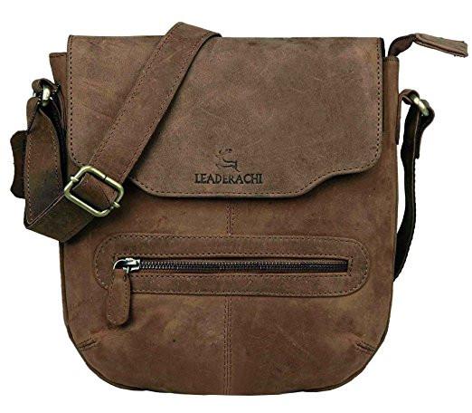 Leaderachi Leather 15Liters Muskat Messenger Bag