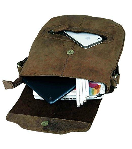 Leaderachi Leather 15Liters Muskat Messenger Bag