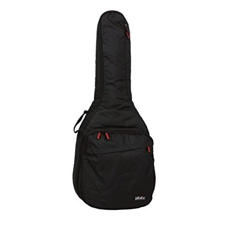 Phitz Standard Size Acoustic Guitar Case, Black