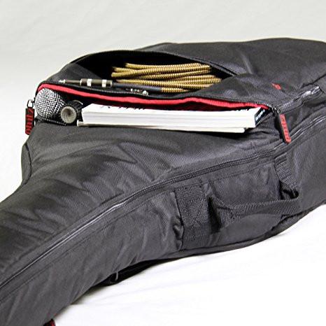 Phitz Standard Size Acoustic Guitar Case, Black