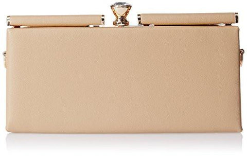 Lino Perros Women's Clutch (Beige)