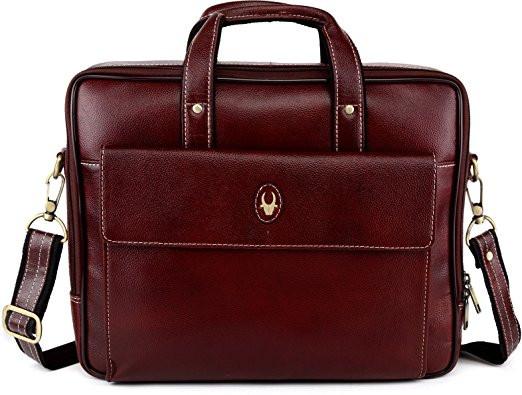 Genuine Leather 14 inch Laptop Messenger Bag