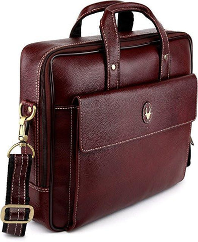 Genuine Leather 14 inch Laptop Messenger Bag