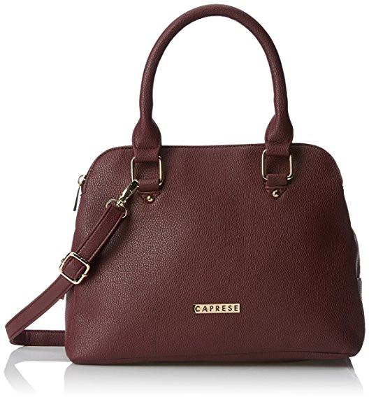 Caprese Darla Women's Satchel (Burgundy)