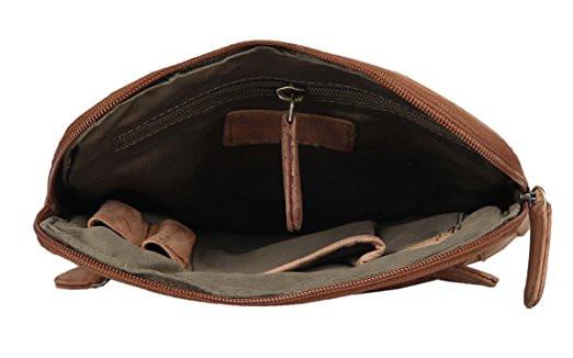 Genuine Hunter Leather Crossbody Sling Bag